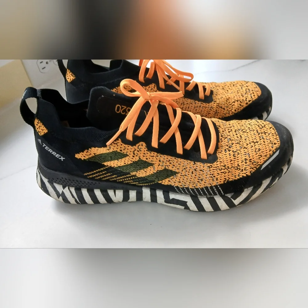 Adidas Terrex Two Ultra Parley - Vibrant Orange and Black